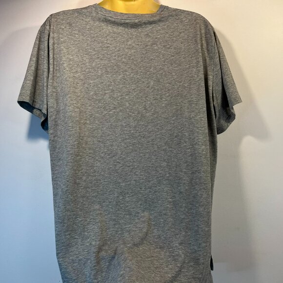 Nike Men's Dri-Fit Training Top Grey Black - Size Large - Picture 4 of 5